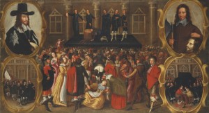The execution of Charler I, dipinto anonimo dell'epoca.
