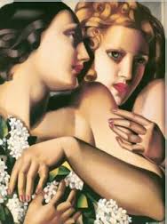 Tamara de Lempicka, "Due donne"