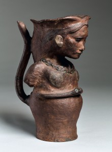 P. Gauguin, Vaso a forma di donna con cintura‐serpente, 1887‐88, Copenaghen