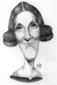 Mary Shelley illustrazione