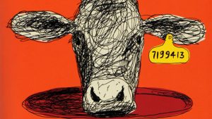 Illustrazione posta in copertina del libro di Jonathan Safran Foer.