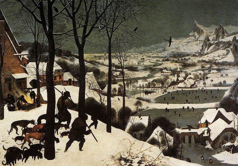 I cacciatori nella neve - Gennaio (1565)
