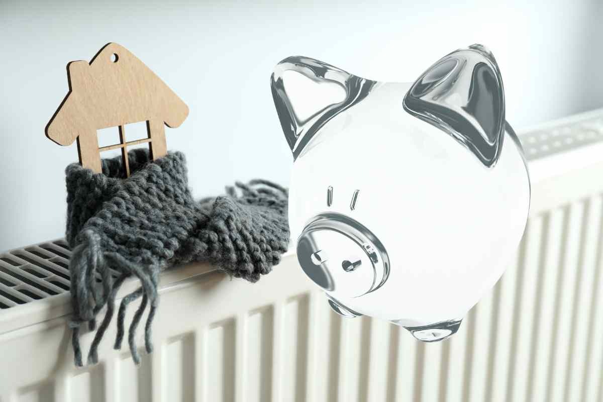 Salvadanaio e termosifoni
