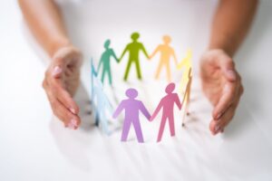persone disegnate colorate