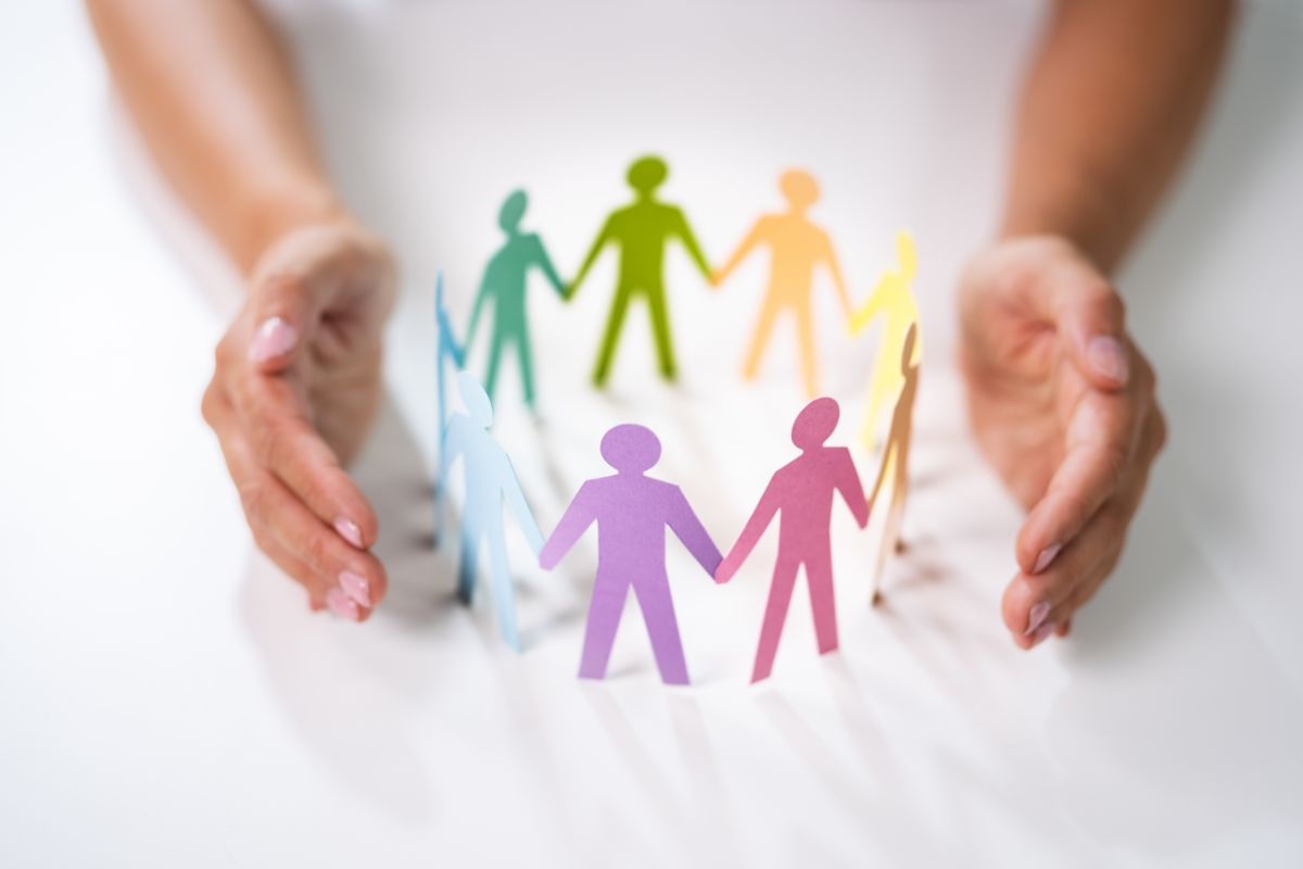 persone disegnate colorate