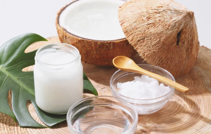 barattolo di olio di cocco