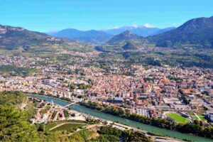 trento vista dall'alto