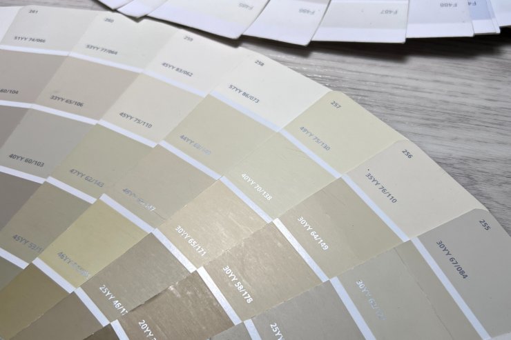 Una pallet di colori scuri