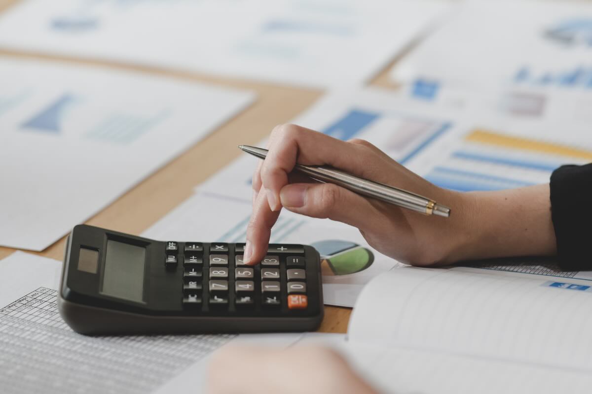 scrivere su calcolatrice