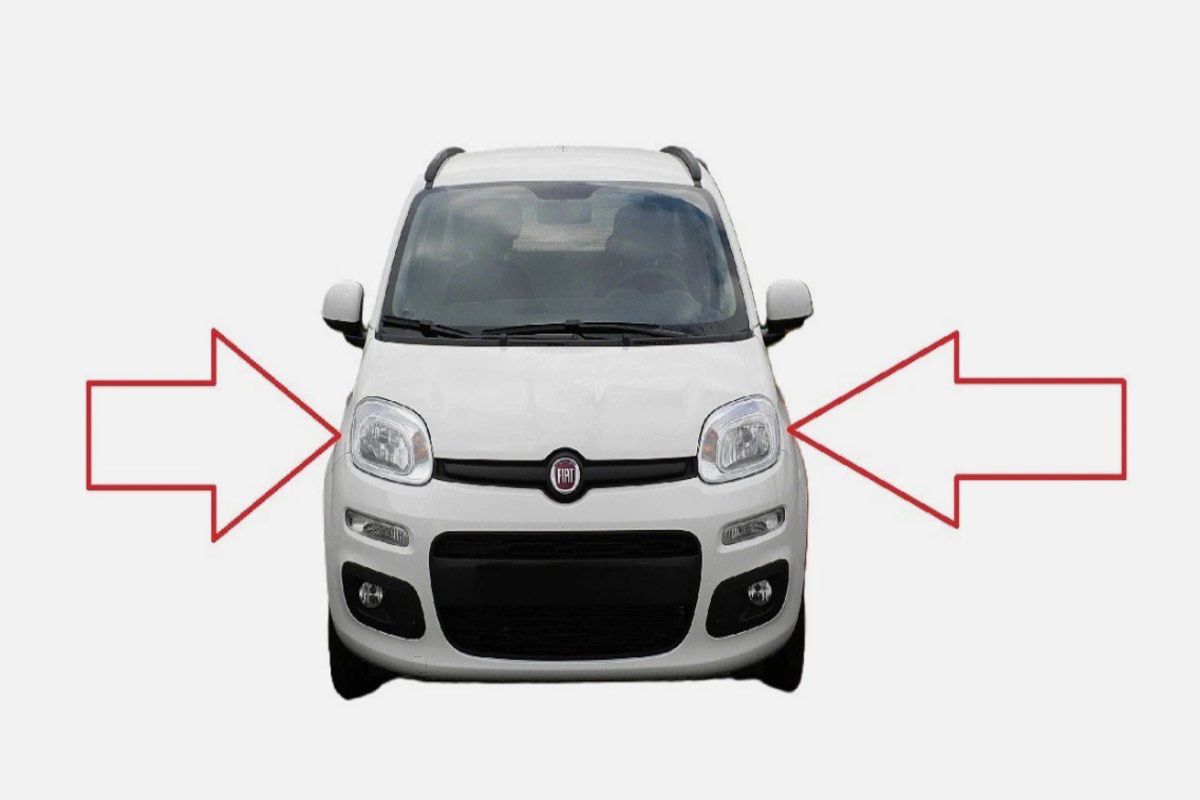 Rischio multa causa fari auto