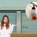 dei box auto, una telecamera e una ragazza dubbiosa