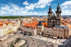 vista su praga