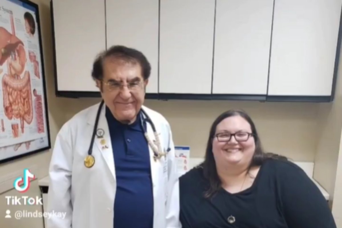 il dottor nowzaradan con la paziente lindsey witte