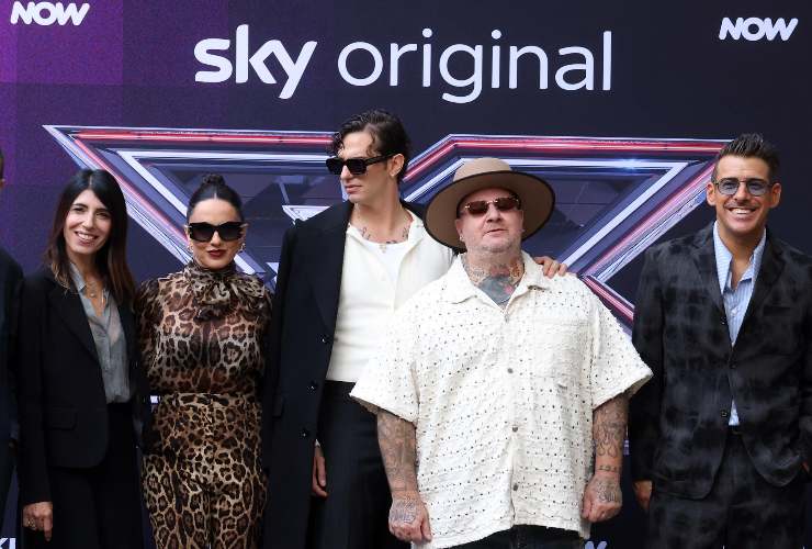 giorgia e la giuria di x-factor