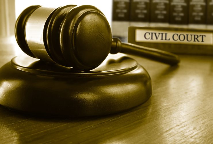 martelletto del giudice di tribunale