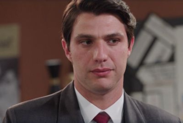 Marcello de Il Paradiso delle signore in primo piano