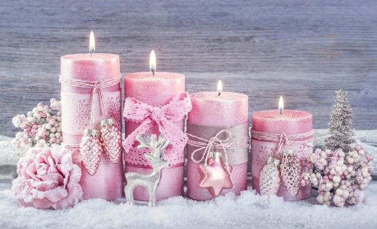 candele rosa
