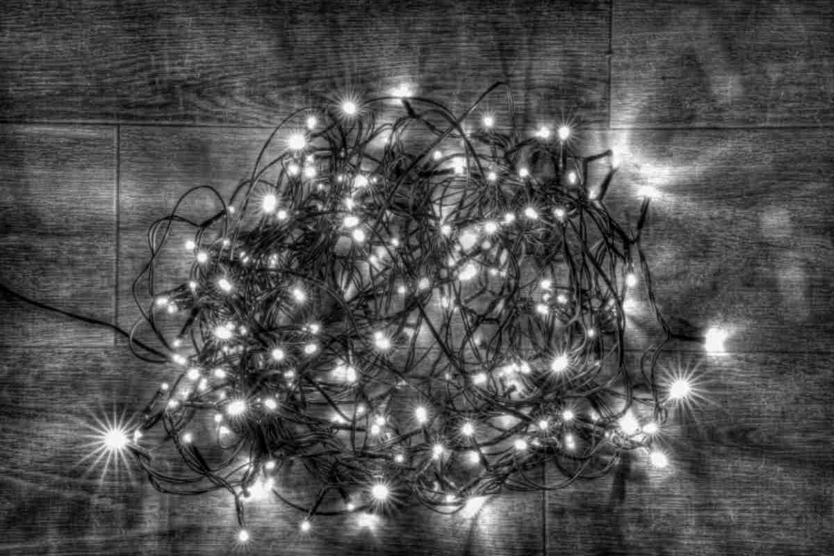 fili albero di Natale