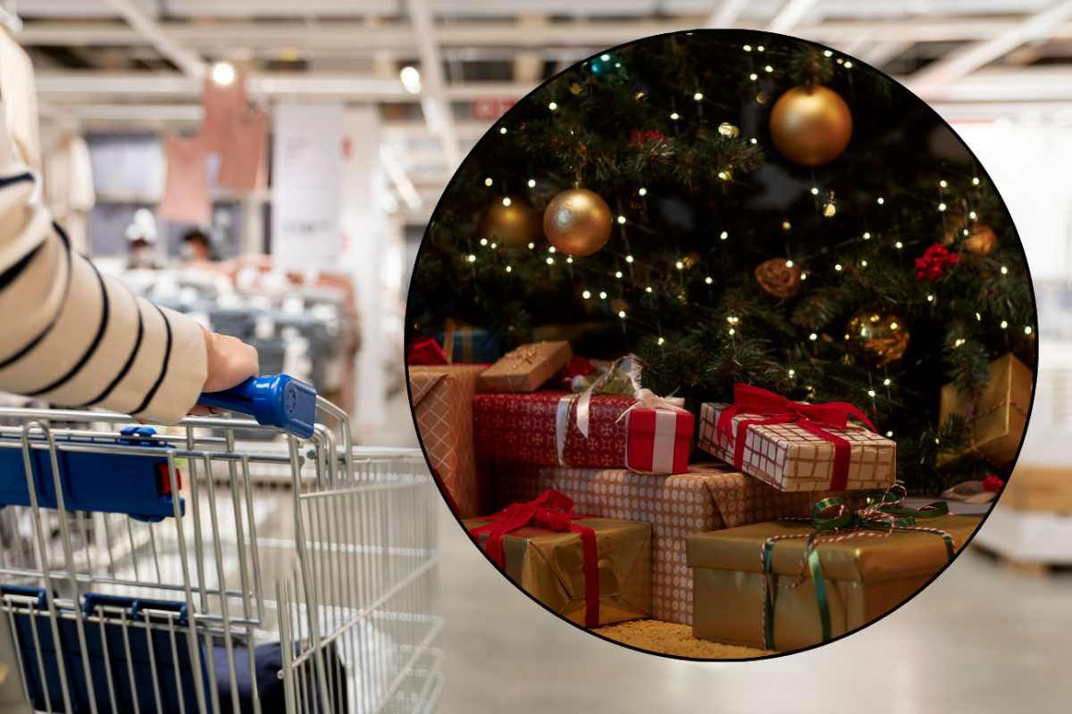 corridoio di ikea e regali natalizi