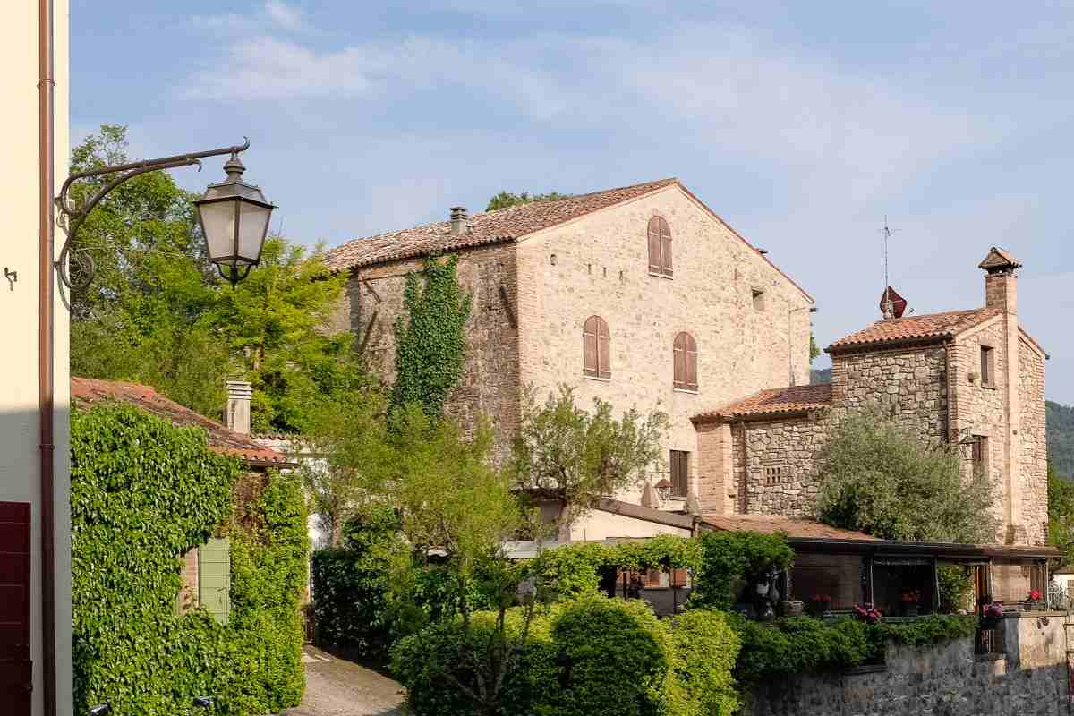 paesino Arcquà Petrarca