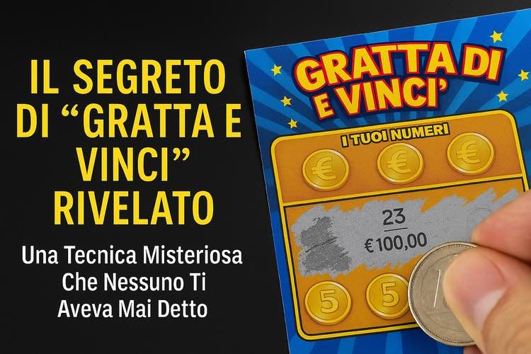 La verità dietro il segreto del Gratta e Vinci