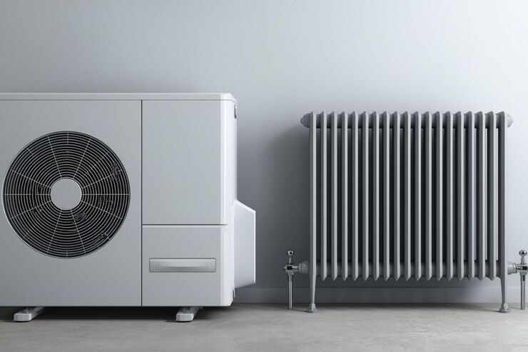 Pompa di calore, termosifone 