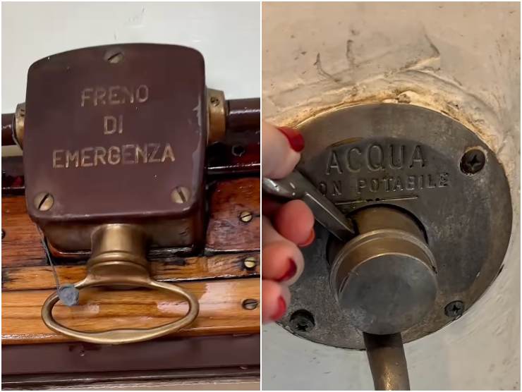 collage video instagram treno storico anni '30