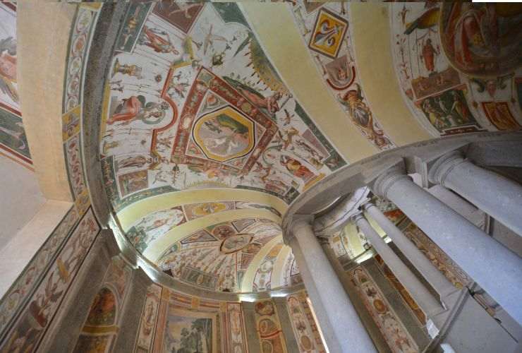 villa farnese caprarola interni