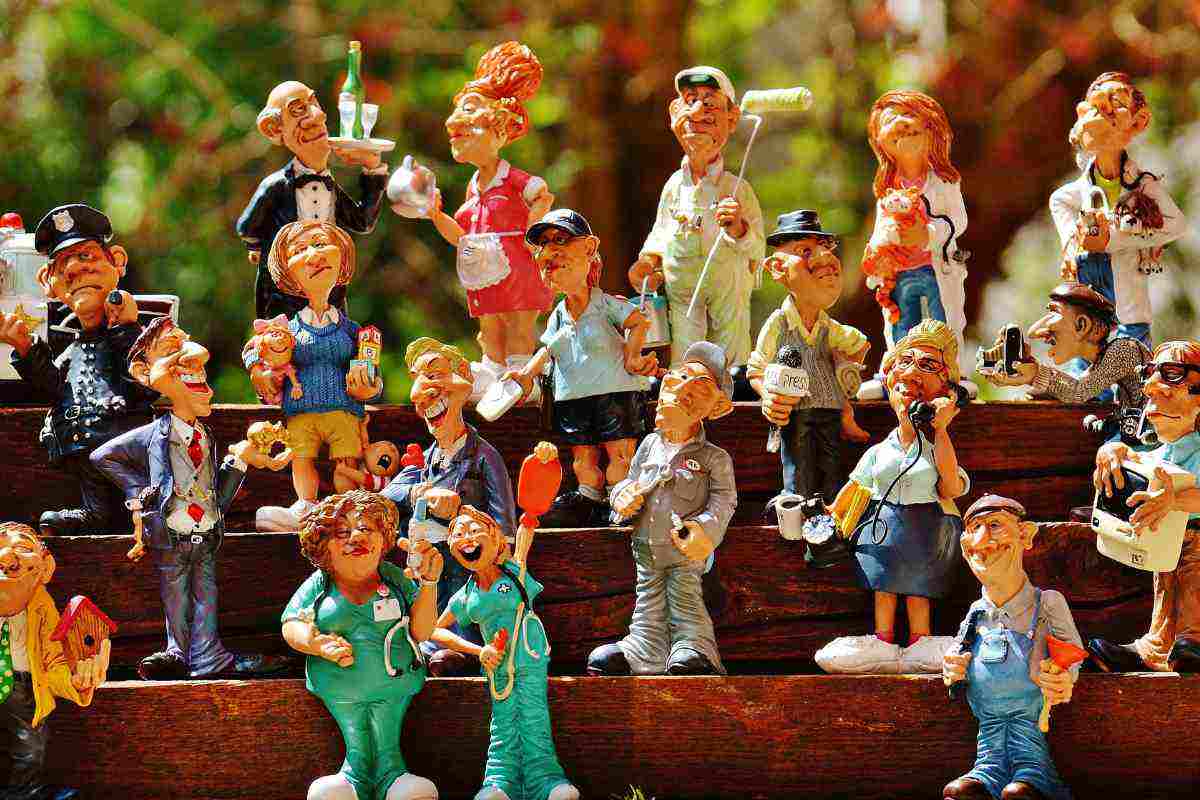 Lavoratori pupazzetti