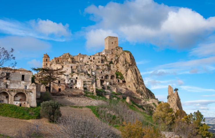 la città di craco vicino a matera