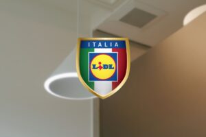 lampada da soffitto e logo led